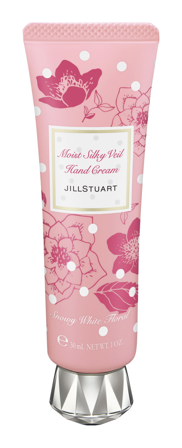 JILL STUART Snowy White Floral Moist Silky Veil Hand Cream