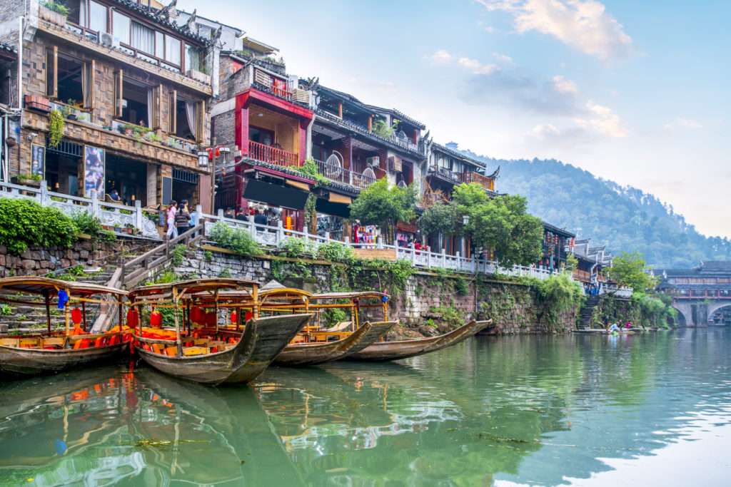 Fenghuang Ancient City, Hunan Province, China